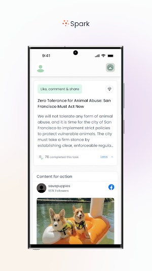 Spark Activist Screenshot 0