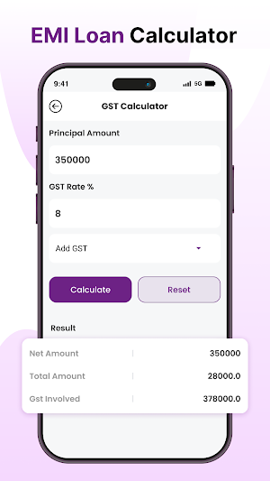PROEMI - EMI Loan Calculator Screenshot 2