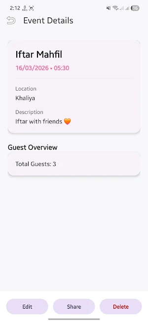 EventBoard Screenshot 3