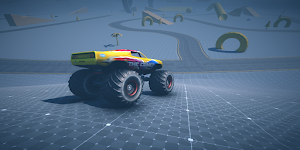 Monster Trucks Sandbox Simulator : Stunts Driving Screenshot 0