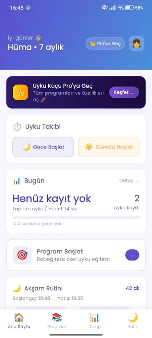 Uyku Koçu: Bebek Uyku Eğitimi Screenshot 0