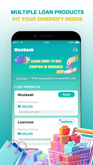 Nicekash - Fast an Safe loan Screenshot 1