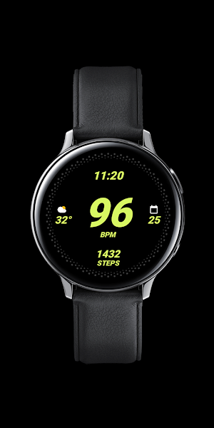 Heart Rate: Digital Watch Face Screenshot 2