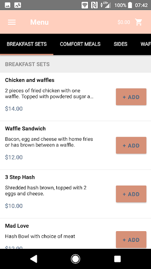 2 Chix Brunch Screenshot 1
