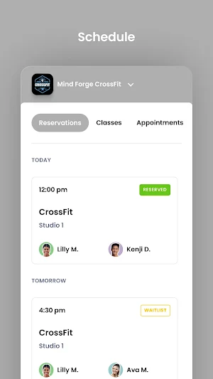 Mind Forge CrossFit Screenshot 2