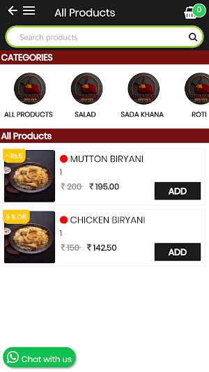 BHARAT BIRYANI AND LASSI Screenshot 3