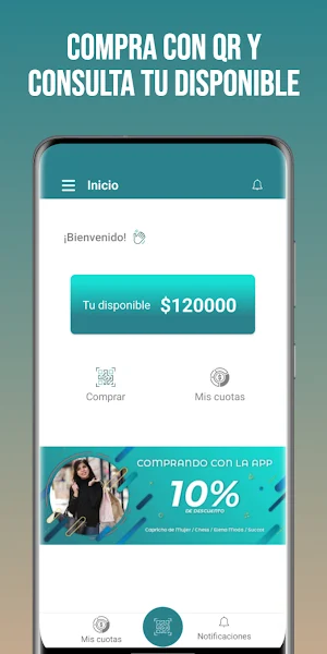 Arriba Aplicacion Screenshot 1