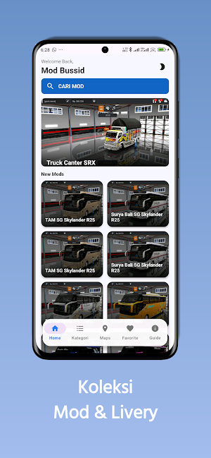 MOD Bussid Terbaru Artis 2026 Screenshot 1