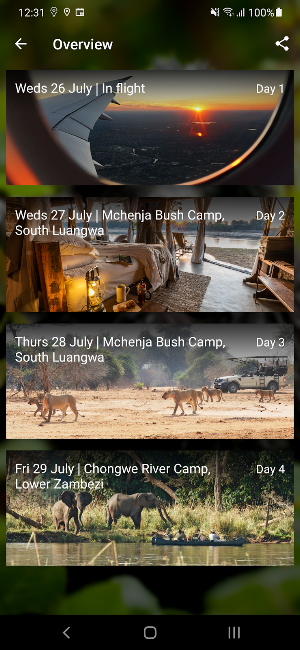 The Classic Safari Company Screenshot 1