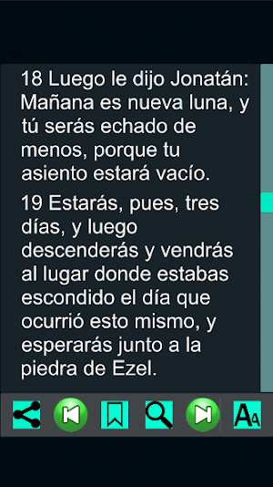 1 Samuel Bíblicos (Español) Screenshot 1