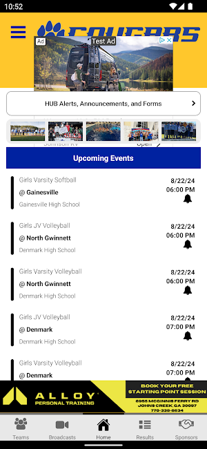Chattahoochee Athletics Screenshot 1
