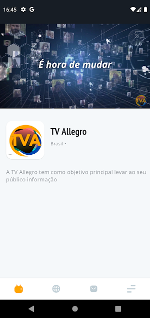 TV Allegro Screenshot 0