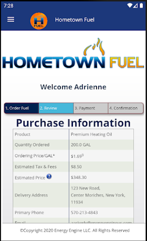 Hometown Fuel Screenshot 1
