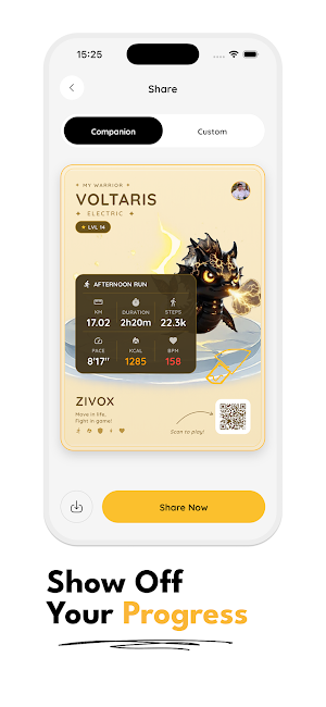Zivox: Fitness RPG & Tracker Screenshot 3