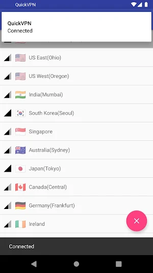 Quick VPN - Unlimited VPN Screenshot 2