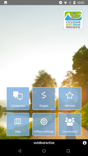 Alpe Adria Biketour Screenshot 0