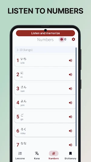 Learn Japanese: Hiragana Screenshot 2