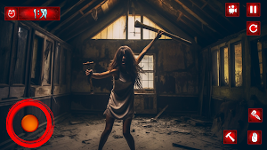Scary girl 3d Horror Games Screenshot 1