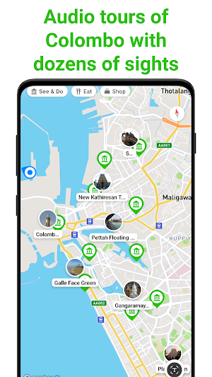 Colombo Tour Guide:SmartGuide Screenshot 0