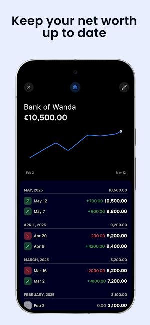 Net Worth Tracker - AssetView Screenshot 3
