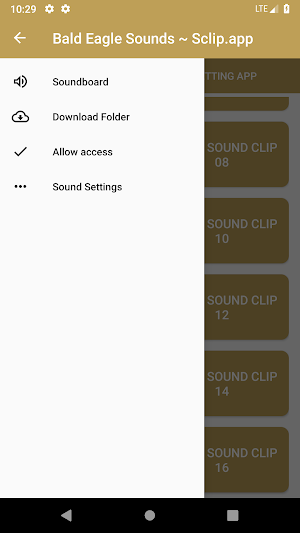 Bald Eagle Sound Collections ~ Sclip.app Screenshot 3