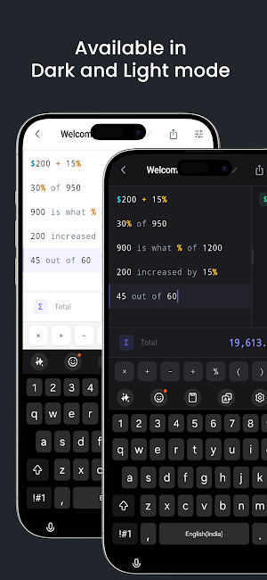 LogicNote : Notepad Calculator Screenshot 1