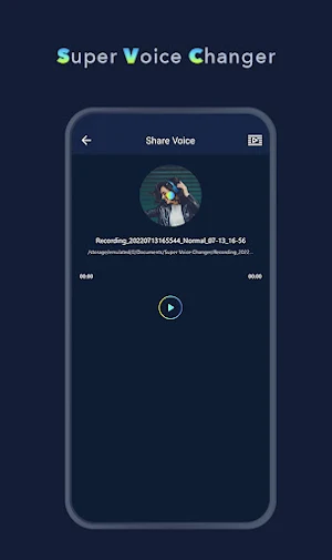 voice changer - Audio Editor Screenshot 1