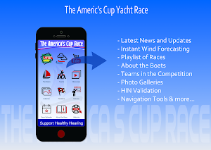 The America's Cup Race Portal Screenshot 0