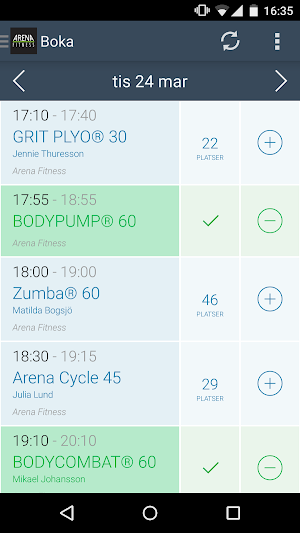 Arena Fitness Screenshot 0