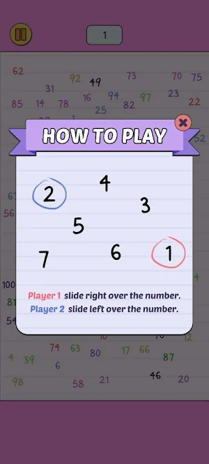 Spot the numbers: 1 to 100 Screenshot 1