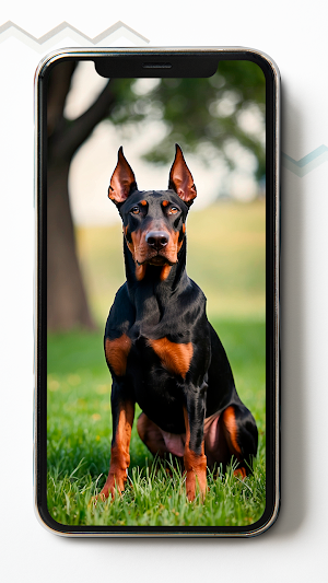 Doberman HD Wallpapers Screenshot 2