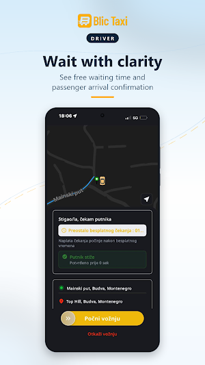 Blic Taxi Driver - Tap & Drive Screenshot 3