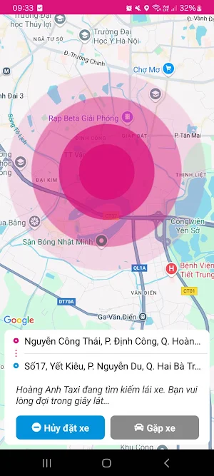 Hoàng Anh Taxi Screenshot 2