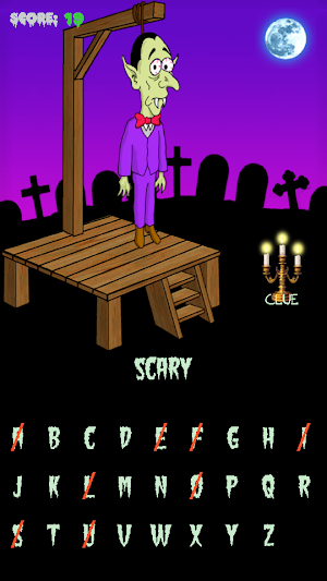 Halloween Hangman Screenshot 3