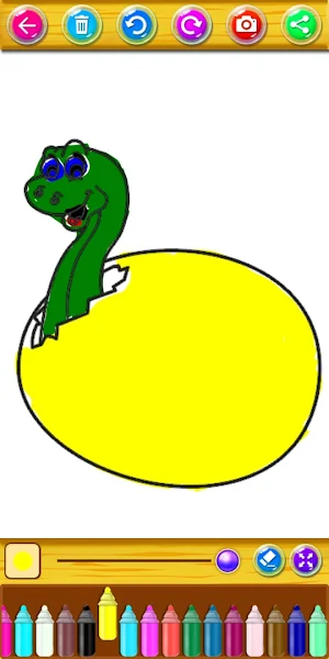 Coloring Dinosaur Kids Screenshot 3