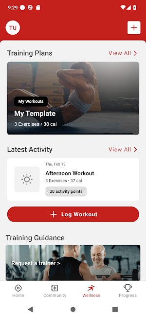 Grind Fitness Screenshot 2