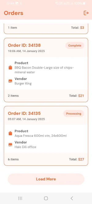 Halodili Delivery Screenshot 3