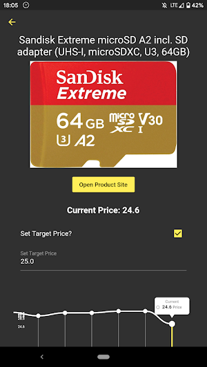 Price Tracker Screenshot 1