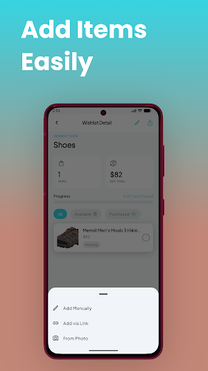 WishPeer Screenshot 3