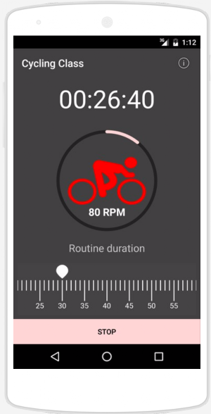 Cycling Class Screenshot 2