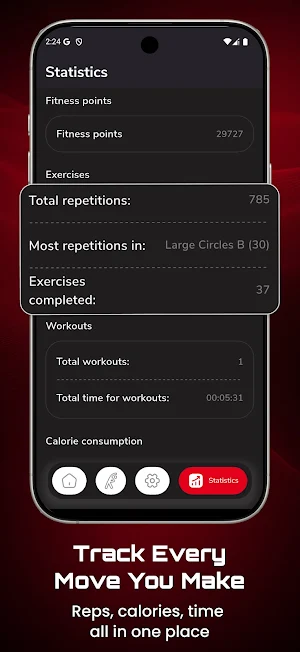 Calistix: Full Body Workouts Screenshot 3