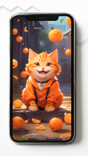 Funny Cat HD Wallpapers Screenshot 0