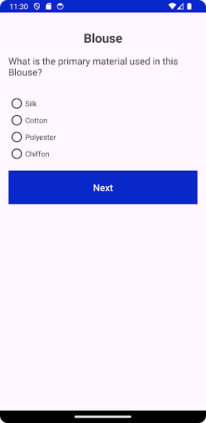 FashionQuiz Screenshot 0