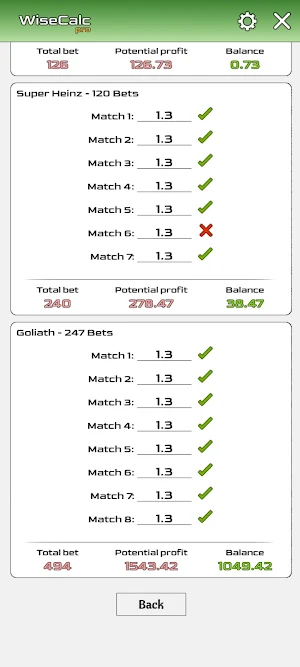 WiseCalc Pro: Bet Calculator Screenshot 1