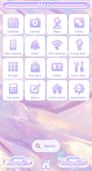 Aurora Drop Theme +HOME Screenshot 1