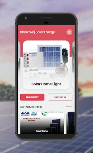 Bhardwaj Solar Energy Screenshot 1