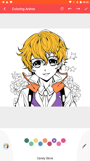 Anime & Manga Coloring Screenshot 0