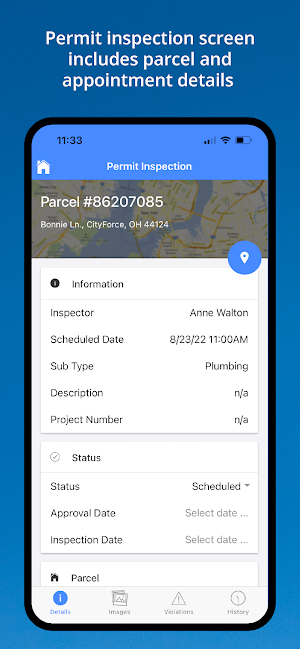 CityForce Inspect Screenshot 2