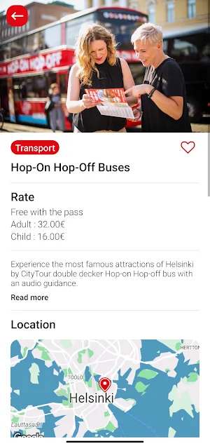 Helsinki City Pass Screenshot 2