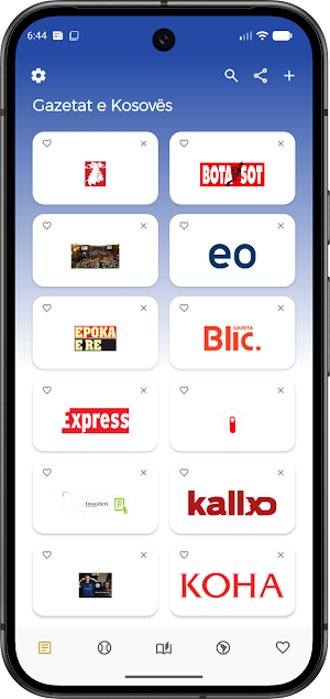 Gazetat e Kosovës Screenshot 0